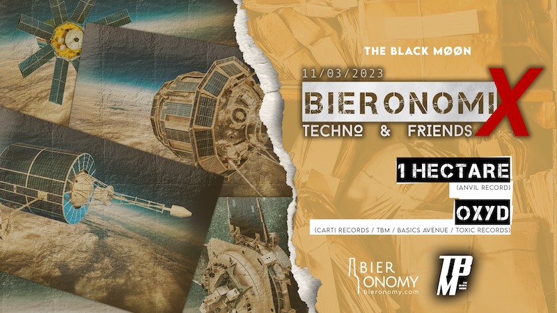 Bieronomix Soirée Techno The Black Moon Bar Bieronomy